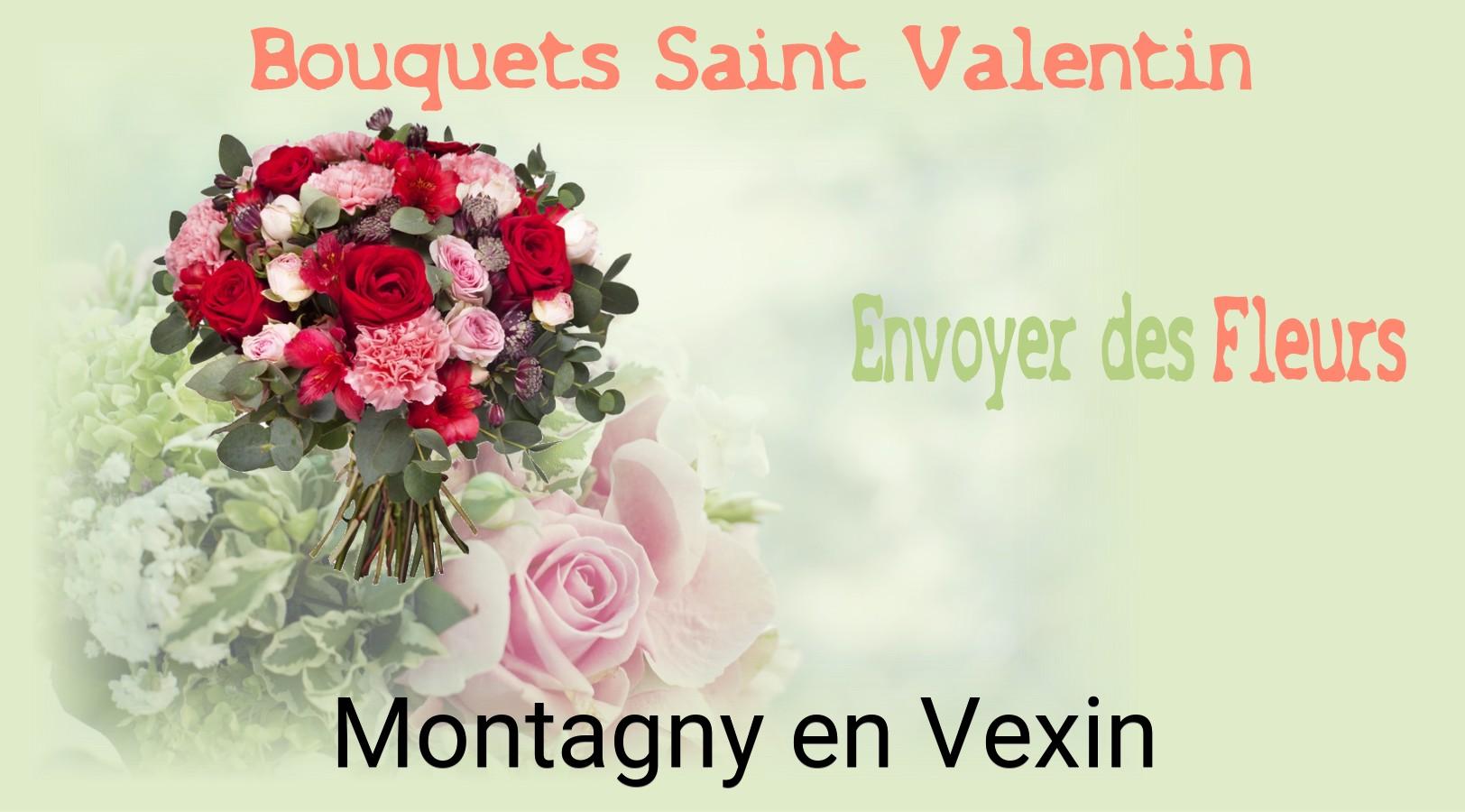 Roses de Saint-Valentin livrées à Montagny-en-Vexin